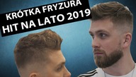 NAJWYGODNIEJSZA KRÓTKA FRYZURA MĘSKA NA LATO 2019 - Quiff na wakacje