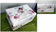 /Christening casket for a girl/Transfer/Decoupage/Kuferek na Chrzciny/Christening casket for a girl