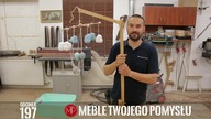 Drewniany jesionowy uchwyt do karuzeli nad łóżeczko dziecięce