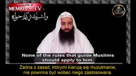 Muzulmanin, kt&oacute;ry sądzi, że żydzi i chrześcijanie nie są niewiernymi, sam jest niewiernym