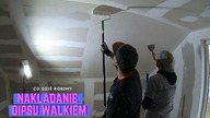 Nakładanie gipsu wałkiem na poddaszu.  Odcinek 11