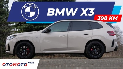BMW X3 M50 2025 to luksusowy potwór!