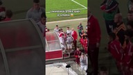 Lewandowski prawie spadł ze schodów #shorts