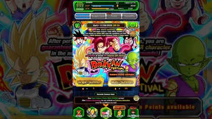 SSJ4 GOKU MINI DAIMA SUMMON DBZ DOKKAN BATTLE 150 DRAGON STONE