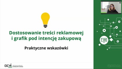 Zastanawiasz się, czy lepiej inwestować w Google Ads, czy skupić się na Meta Ads (Facebook/Instagram)? Podczas webinaru omówię kluczowe różnice między tymi platformami i ich wpływ na zarządzanie budżetem oraz tworzenie efektywnej strategii reklamowej. Dowiesz się m.in., jak rozpoznać intencje zakupowe użytkowników, dopasować przekaz reklamowy do różnych etapów procesu zakupowego i tym samym zminimalizować ryzyko przepalania budżetu.

Zobacz całe nagranie:
https://www.devagroup.pl/prelekcja/intencja-zakupowa-uzytkownika-w-google-ads-i-meta-ads-jak-tworzyc-skuteczne-kampanie-i-unikac-przepalania-budzetu 