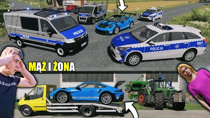 POLICJA ZABLOKOWAŁA DROGI W CAŁEJ WSI MUSZĘ DOJECHAĆ PORSCHE NIE ZAUWAŻONY NA GOSPOMĄŻ I ŻONA66