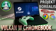 Projekt BOREALIS czyli Proton/Vulkan STEAM w Chromebookach czyli tanie granie coraz bliżej.  Cortini