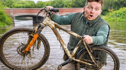 WYŁOWIŁEM ROWER Z RZEKI odbudowa i konwersja na e-bike YOSE POWER A3