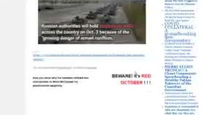 03. 10. 2023r CZERWONY PAŹDZIERNIK JEST TUTAJ Ile październikowych niespodzianek zrobią globaliści NWO