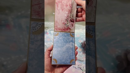 Boho vibes na kartce z tosiakowych elementów 