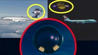 Zagadkowa gonitwa UFO za lotem JAL1628
