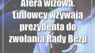 Afera wizowa.  Ludowcy wzywają prezydenta do zwołania Rady Bezpieczeństwa Narodowego