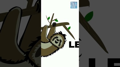 Rysowanie leniwca w dżungli dla dzieci