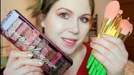 TEST PĘDZLI DOCOLOR I PALETY EVELINE - RUBY GLAMOUR