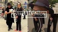 Spodnie własnego projektu i znalezione okulary #STREETFASHION