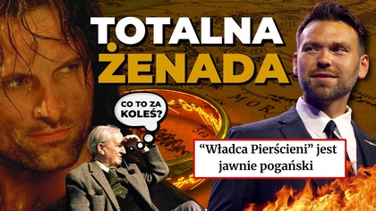 Niczego GŁUPSZEGO już nie usłyszycie.  Jack Posobiec przekonuje, że WŁADCA PIERŚCIENI JEST POGAŃSKI