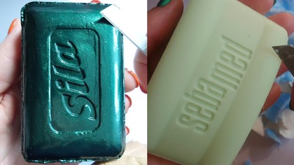 Soap Carving ASMR Relaxing Sounds no talking Satisfying ASMR Video