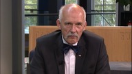 Janusz Korwin-Mikke m.in. o zachowaniu Ryszarda Czarneckiego na sesji plenarnej
