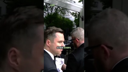Braun przed ambasadą Ukrainy.  Interwencja policji