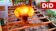 Taras01: Totalna destrukcja starego tarasu drewnianego!