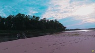 Spływ Kajak Ponton Rzeka Wisła Vistula - (Rozbijamy obóz) Pod Gołym Niebem