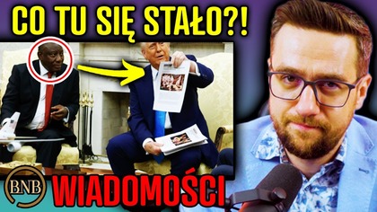Awantura W Białym Domu! Wściekły Trump UPOKORZYŁ Prezydenta RPA! [ Nagranie ]
