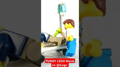 LEGO FUNNY MOVIE on i-Lego UNBOXING MOVIE MOC and more #funny #lego #legostopmotion