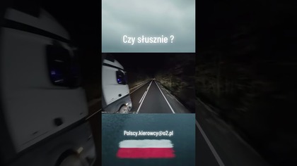 Tak się NIE wyprzedza! TIR na centymetry od auta  #tir #wypadek #polskiedrogi