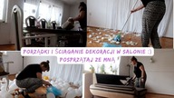 Porządki i ściąganie dekoracji po PIERWSZEJ KOMUNII ŚWIĘTEJ Posprzątaj ze mną Uporządkowana