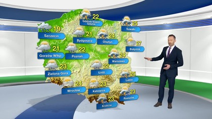 Prognoza pogody na TVN Meteo (23. 05. 2024)