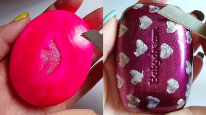 Soap Carving ASMR Relaxing Sounds no talking Satisfying ASMR Video