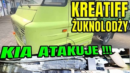 ŻUK DOSTAJE SKRZYNIE 5 BIEGÓW Z LUBLIN KIA, CZYLI MASA BEZSENSOWNEJ NIKOMU NIE POTRZEBNEJ PRACY.