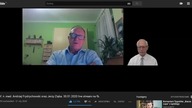Prof.n.med. Andrzej Frydrychowski i Jerzy Zięba oraz MICHEL B. RACHEL - J. Zięba i widzowie ! Wlewy 