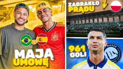 Lamine Yamal i Neymar DOGADALI w sprawie Mundialu ODWOŁANY MECZ EKSTRAKLASY! Ronaldo z 961.  golem!