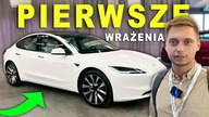 Nowa Tesla Model 3 - Moje pierwsze wrażenia i test wnętrza samochodu  Co za zmiany! Kiedy Model Y?