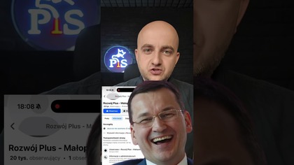 SŁABE! Rozłamowcy Morawieckiego przejmują profile PiS na FB! Brzydki początek! 