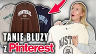 MIERZĘ BLUZY Z PINTERESTA / HAUL
