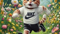  Poor Cat by a Bee!  #cutecat #catlover #shorts #aicat #ai #cartoon #funny #talkingtom #pets