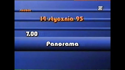 Dwójka - Zakończenie programu z 13 stycznia 1995 roku