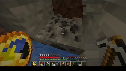 This is an interesting mechanic related to mining something underwater #minecraft #game #gaming
