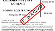 ZADANIE 20 AM2008 RÓWNOWAGA CHEMICZNA - ESTRYFIKACJA