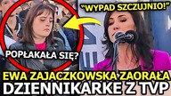 POTĘŻNE STARCIE EWY ZAJĄCZKOWSKIEJ Z DZIENNIKARKĄ TVP! NIEPOZDRAWIAM WASZEJ SZCZUJNI!