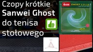 Okładzina Sanwei Ghost czopy do tenisa stołowego - Opinia