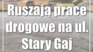 Lublin: Ulica Stary Gaj z asfaltem