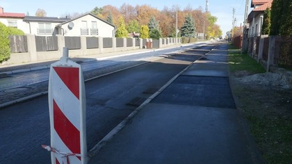 Remont ulicy Jaworznickiej.  Otwarcie już za klika dni
