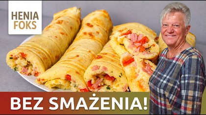 Naleśniki z piekarnika z szynką, serem, pomidorem i szczypiorkiem to pyszny obiad dla całej rodziny!