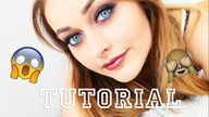 TUTORIAL MAKIJAŻOWY || Róż i granat