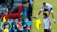 Jak wysoko SKACZE Cristiano Ronaldo? #shorts