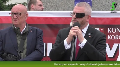 Grzegorz BRAUN: Odzyskajmy Polskę z rąk żyd&oacute;w, eurokomuny i banderowc&oacute;w Marsz Wolyński KKP 12.7.2026
