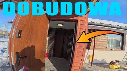 Jak obrobić drzwi ganku w domu z projektu Dom na start bez kredytu 